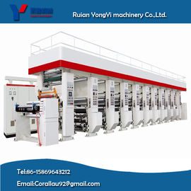 Güçlü Kalite Yüksek Hız 160m/Min 1-8 Renkli Gravure Press Rotogravure Baskı Makinesi