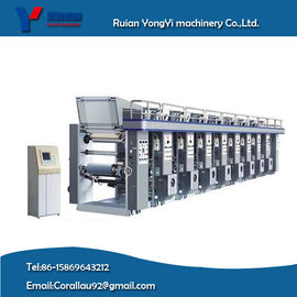 Güçlü Kalite Yüksek Hız 160m/Min 1-8 Renkli Gravure Press Rotogravure Baskı Makinesi